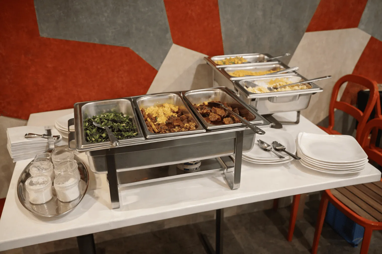Executive Boardroom Luncheon Spread